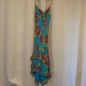 Betsey Johnson Flowing Floral Dress
